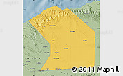 Savanna Style Map of Ceerigaabo (Erigavo)