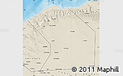 Shaded Relief Map of Ceerigaabo (Erigavo)