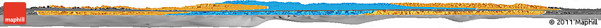 Political Horizon Map of Sanaag, darken, desaturated