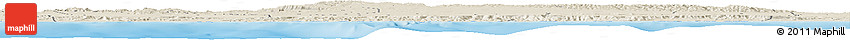 Shaded Relief Horizon Map of Sanaag