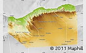 Physical Map of Sanaag, lighten, desaturated