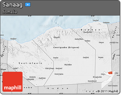 Silver Style Map of Sanaag