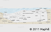 Classic Style Panoramic Map of Sanaag