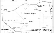 Blank Simple Map of Sanaag