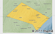 Savanna Style 3D Map of Aadan