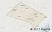 Shaded Relief 3D Map of Aadan, lighten