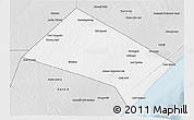 Silver Style 3D Map of Aadan