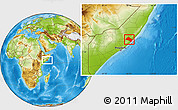 Physical Location Map of Aadan