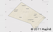 Shaded Relief Map of Aadan, cropped outside