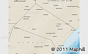 Shaded Relief Map of Aadan
