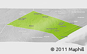 Physical Panoramic Map of Aadan, lighten, desaturated