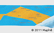 Political Panoramic Map of Aadan