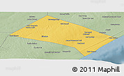 Savanna Style Panoramic Map of Aadan