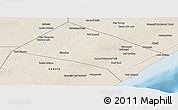 Shaded Relief Panoramic Map of Aadan