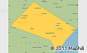 Savanna Style Simple Map of Aadan
