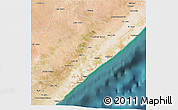 Satellite 3D Map of Cadale