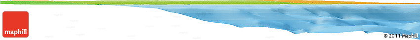 Physical Horizon Map of Cadale, political outside Physical Horizon Map of Cadale, political outside