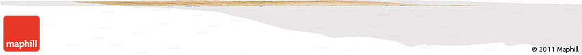 Satellite Horizon Map of Cadale, cropped outside