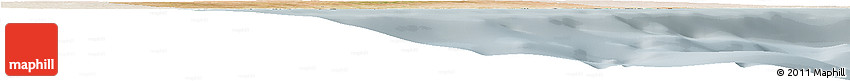 Satellite Horizon Map of Cadale, lighten