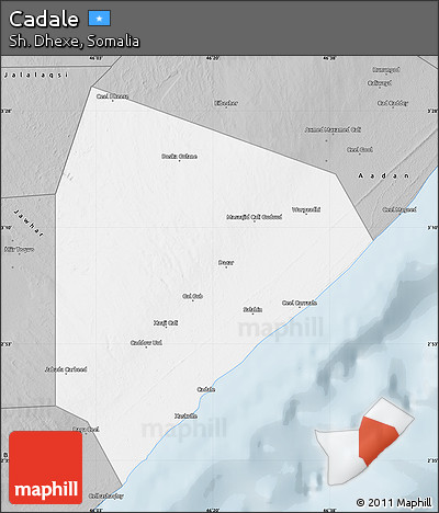 Gray Map of Cadale