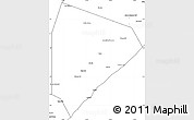 Blank Simple Map of Cadale
