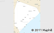 Classic Style Simple Map of Cadale