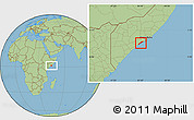 Savanna Style Location Map of Marka