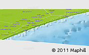 Physical Panoramic Map of Marka