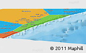 Political Panoramic Map of Marka