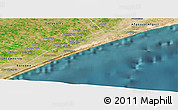 Satellite Panoramic Map of Marka
