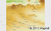 Physical 3D Map of Tog-Dheer