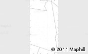 Blank Simple Map of Burao, no labels