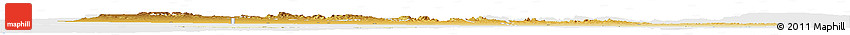 Physical Horizon Map of Tog-Dheer, single color outside
