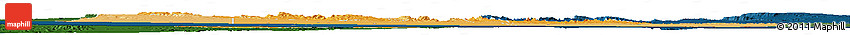 Political Shades Horizon Map of Tog-Dheer, darken