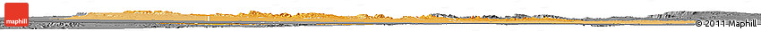 Political Shades Horizon Map of Tog-Dheer, desaturated