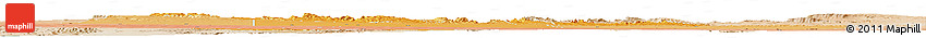 Political Shades Horizon Map of Tog-Dheer, satellite outside