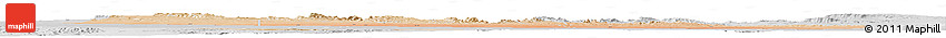 Satellite Horizon Map of Tog-Dheer, lighten, desaturated
