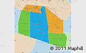 Political Map of Tog-Dheer, lighten