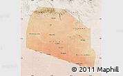 Satellite Map of Tog-Dheer, lighten