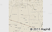 Shaded Relief Map of Tog-Dheer