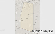 Shaded Relief Map of Oodweyne, semi-desaturated