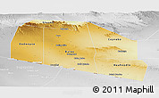 Physical Panoramic Map of Tog-Dheer, lighten, desaturated