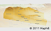 Physical Panoramic Map of Tog-Dheer, lighten