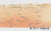 Satellite Panoramic Map of Tog-Dheer