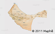 Satellite 3D Map of W. Galbeed, cropped outside