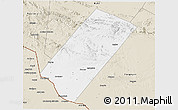 Classic Style 3D Map of Gabiley