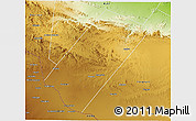 Physical 3D Map of Gabiley