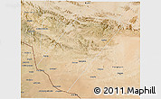 Satellite 3D Map of Gabiley