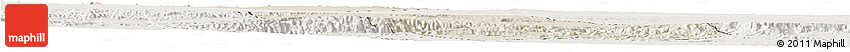 Shaded Relief Horizon Map of Gabiley, lighten