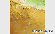 Physical Map of Gabiley